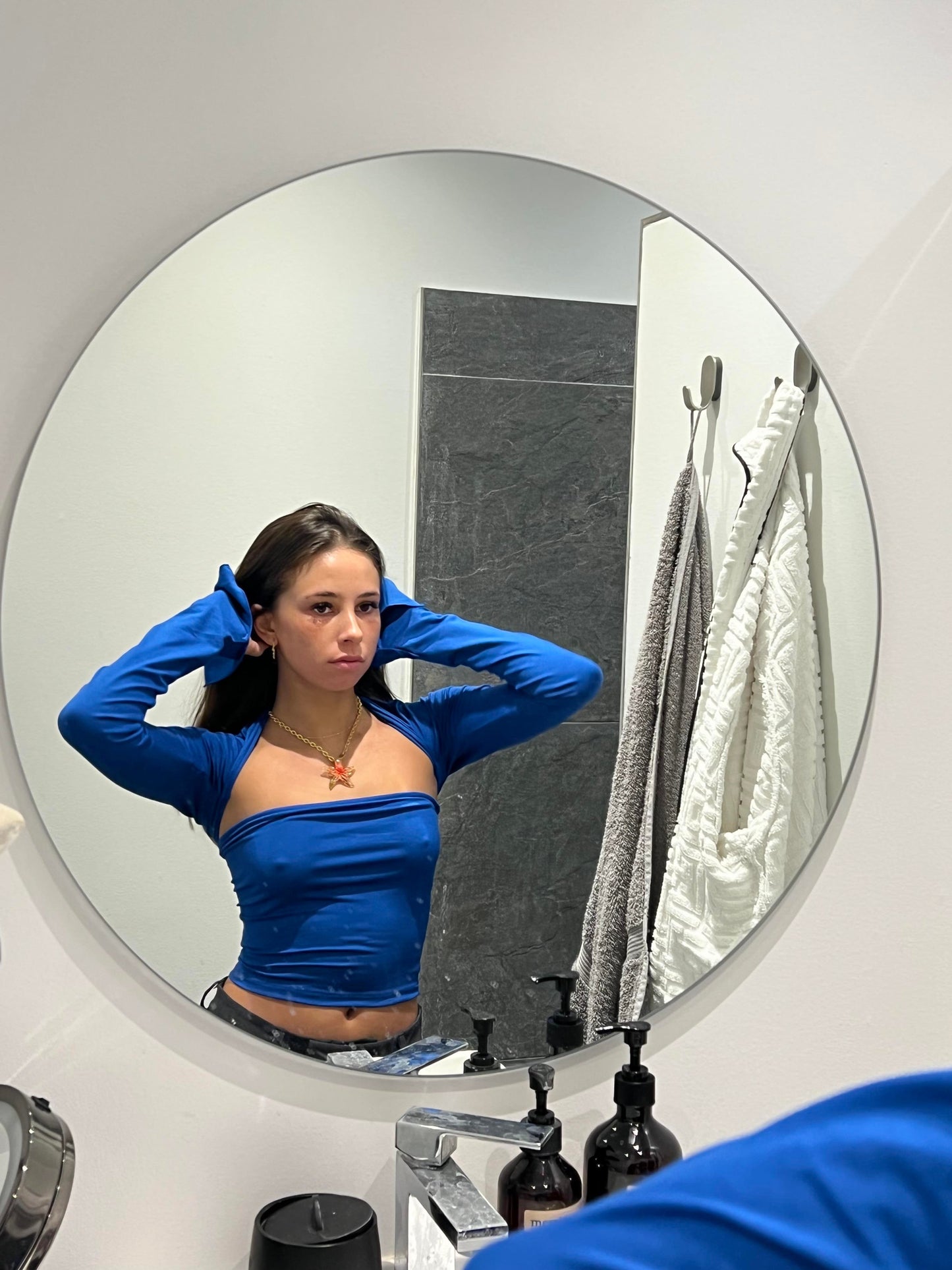 Day/night top - Blue