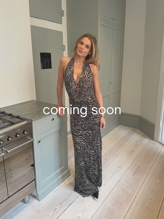 Columbine maxi dress - Animal print