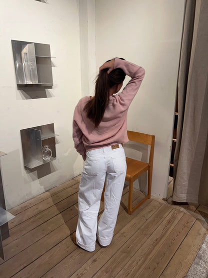 Aiko v-neck sweater - Light Pink